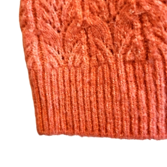 CHICO'S CABLE-KNIT V-NECK SWEATER SIZE 2 (LARGE) - Picture 5 of 8